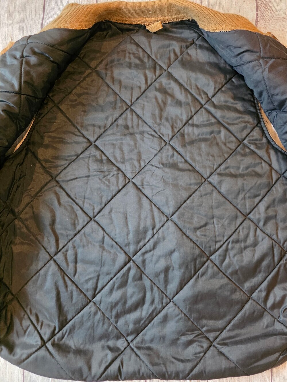 Carhartt Men's Size XL Vintage VQ186 Made In USA Full Zip Vest Quilted Lining - Picture 6 of 11